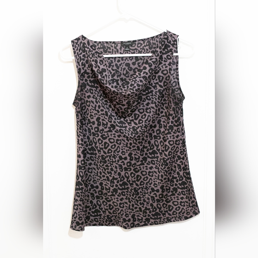 Ann Taylor Animal Print Sleeveless Top (Size 0)